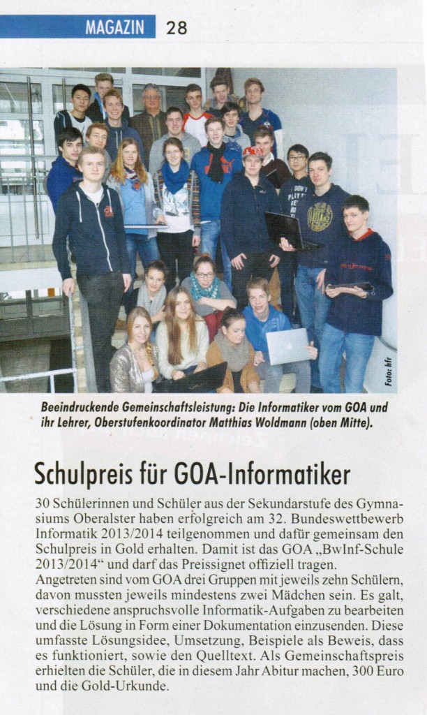 schulpreis informatik